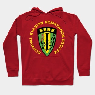 Survival Evasion Resistance Escape SERE School Hoodie